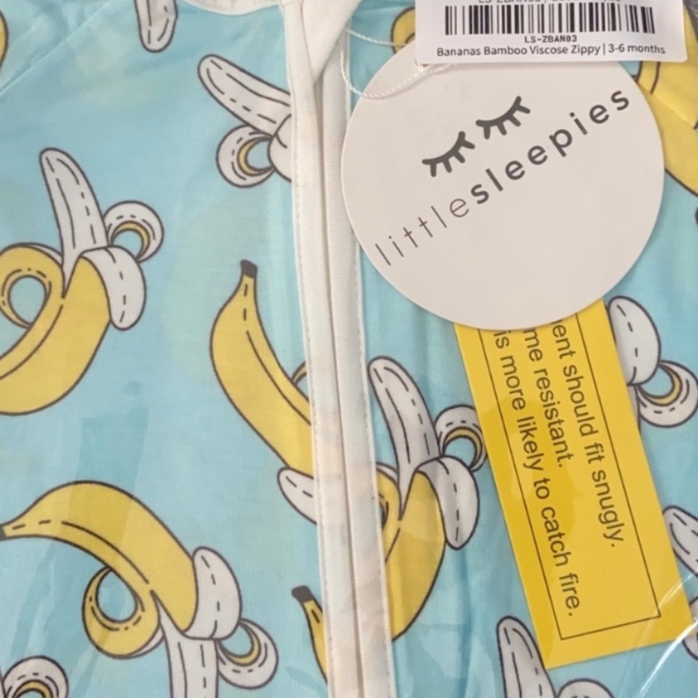 Little Sleepies Bananas 3-6
